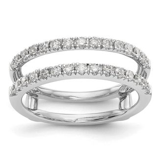 Diamond2Deal 14k Gold Lab Grown Diamond Wedding Band Ring 1/2Ct Clarity- VS Color- D-E