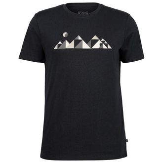 Stoic Hemp30 AmalSt. Print Tee T-Shirt f&uuml;r Herren | schwarz