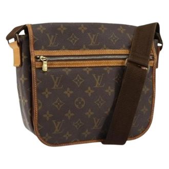 Louis Vuitton Pre-owned Cross Body Bags, female, Brown, Size: ONE SIZE Pre-owned Canvas Crossbody Bag