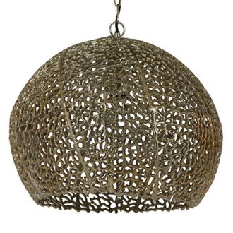 Light & Living L&aacute;mpara Colgante - Sinula - Dorado - Metal - &Oslash; - Light&living