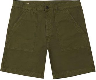 Fortela Rebel Cotton Pocket Bermuda in Weed at Nordstrom, Size 36 Eu