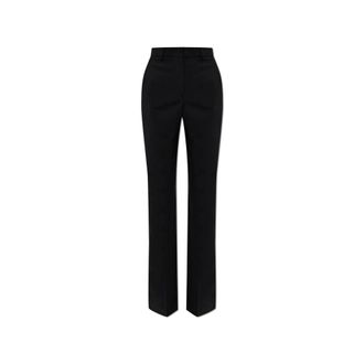 Sportmax Sportmax, Wide Trousers, female, Black, Size: 2XS Hangar Trousers