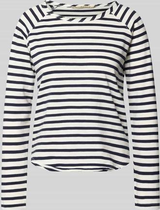 Smith & Soul Longsleeve mit Rundhalsausschnitt und Rollsaum in Marine, Gr&ouml;&szlig;e XL