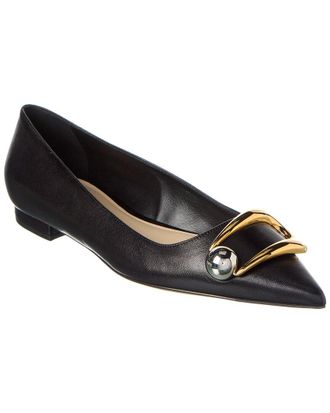 Alexandre Birman Harper Leather Flat