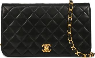 Chanel Borsa a spalla piccola con battente 2000 - Nero