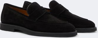 Magnanni Cervan suede penny loafers