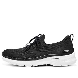 Skechers (WMNS) Skechers Go Walk 6 Hyper Burst Black White 896136-BKW