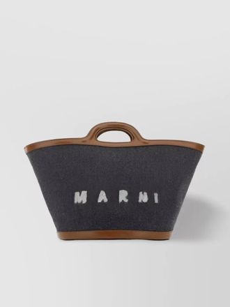 Marni tropicalia small tote bag