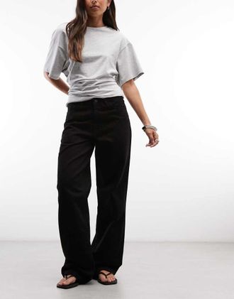 Carhartt Work in Progress Lavine - Jeans dritti lavaggio nero