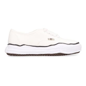 Miharayasuhiro Mihara Yasuhiro, Schoenen, Heren, Wit, 43 EU, Katoen, Baker Canvas Low-top Sneaker