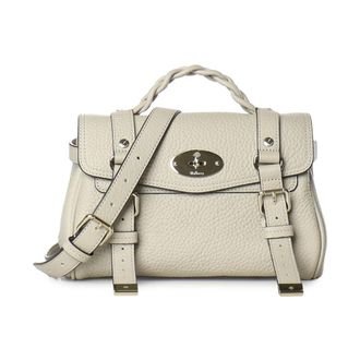 Mulberry Handbags, female, White, Size: ONE SIZE Mini Alexa Handbag