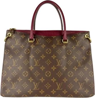 Louis Vuitton Pre-owned Handbags, female, Brown, Size: ONE SIZE Pre-owned Canvas Handbag