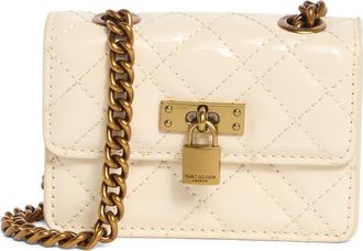 Kurt Geiger Micro Brixton Crossbody Bag in Cream at Nordstrom Rack