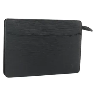 Louis Vuitton Pre-owned Clutches, female, Black, Size: ONE SIZE Pre-owned Clutch Bag