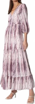 Tart Collections Emme Maxi Dress In Linear Dusk