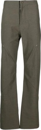 Post Archive Faction (PAF) Groene Katoenen Broek - Heren - Wijde Broeken - Groen - S - Katoen - Broeken