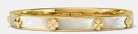Kate Spade New York Spade Flower Hinged Bangle