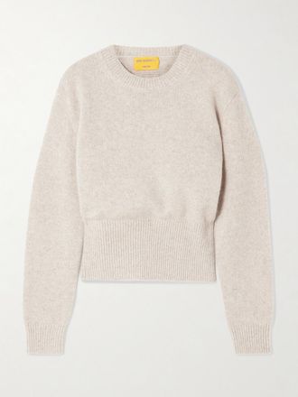 Guest In Residence Pullover In Misto Cashmere E Seta Alina - Neutri