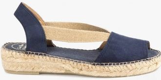 Toni Pons Womens Toni Pons ETNA Womens Slingback Sandals Navy - Blue - Size: 8