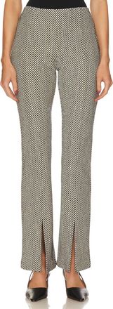 Le Superbe Modern Love Pant In Herringbone