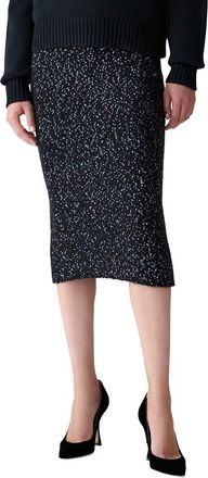 Carolina Herrera Wool & Cashmere-Blend Pencil Skirt