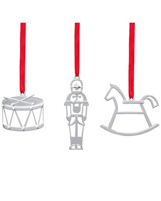 Namb&eacute; Dnu Unprofitable Nambe Mini Ornaments Rocking Horse Set