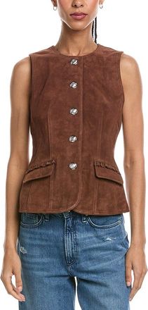 Cinq &agrave; Sept Chris Suede Vest