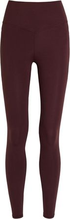 Vuori Clothing Alltheform Stretch-jersey Leggings - Chocolate - S (UK8-10 / S)