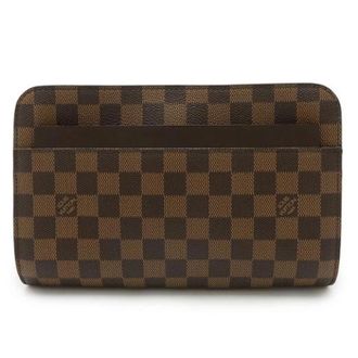 Louis Vuitton Pre-owned Clutches, female, Brown, Size: ONE SIZE Pre-owned Plastic Clutch