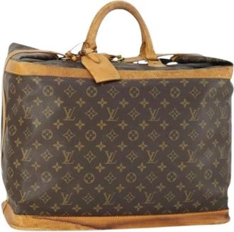 Louis Vuitton Pre-owned Weekend Bags, female, Brown, Size: ONE SIZE Pre-owned Canvas Weekend Bag