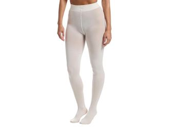 Wolford Velvet De Luxe 66 Womens Tights Hose Ecrue : XS (411-53 - 99-143 lbs), Nylon/Polyamide/Velvet