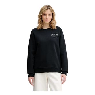Karl Lagerfeld Cote DAzur Sweatshirt - Dames - Sweatshirts - Zwart - XS - Katoen - Hoodies & sweatvesten
