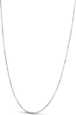 Pompeii3 14k White Gold 18 Chain With Lobster Clasp 1.6 grams