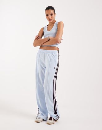 adidas Originals Firebird - Pantaloni sportivi classici blu e bordeaux