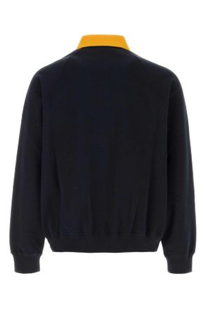 Versace 10245831a17914 1ui20 Navyblue Exterior: Cotton Felpe Sweater
