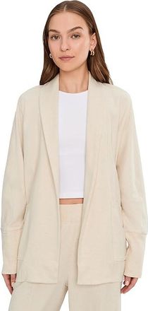 Pact Airplane Wrap Cardigan Womens Sweater Cream Heather : SM, Cotton