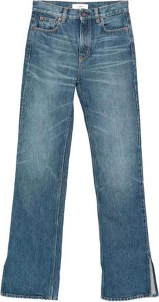 Chlo&eacute; Straight Jeans - Dames - Bootcut Jeans - Blauw - W27 - Katoen - Jeans