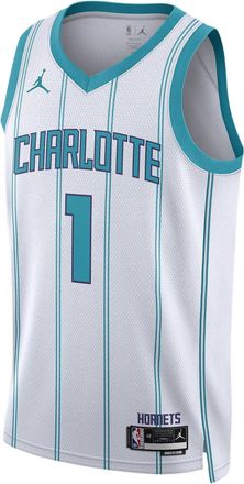 Nike Jordan Air Jordan Dri-FIT NBA Charlotte Hornets Lamelo Ball Association Edition 2022/23 Swingman Jersey DN2071-100