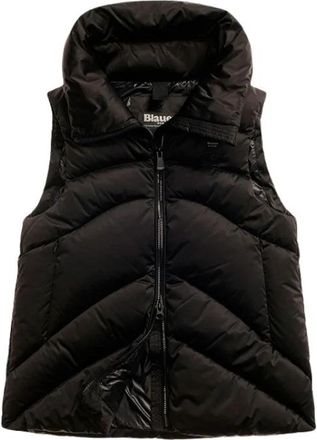 Blauer Martha Vest - Dames - Bodywarmers - Zwart - M - Nylon - Jassen