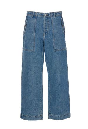 Maison Kitsuné Workwear Denim Cotton Jeans