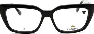 Lacoste L2934001 Rectangle Full Rim Eyeglasses - Black