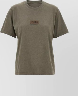 Maison Margiela crew neck patch t-shirt