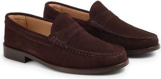 L.k. Bennett Solo Penny Loafer in Brown at Nordstrom, Size 11Us
