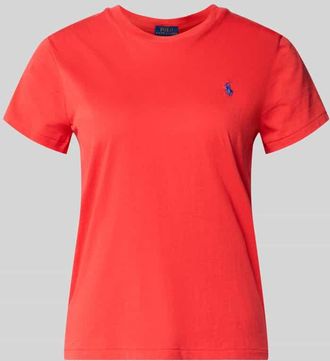 Polo Ralph Lauren Regular Fit T-Shirt aus reiner Baumwolle in Rot, Gr&ouml;&szlig;e XXL