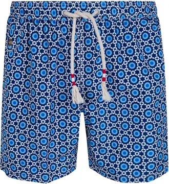 MC2 Saint Barth Lighting 70 Geo Kaleidos Swim Shorts