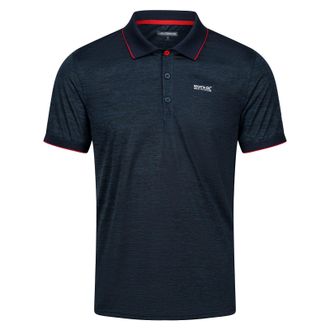 Regatta Unisex Remex Ii Quick Dry Absorbent Button Collar T-Shirt, Moon Light Denim, XL