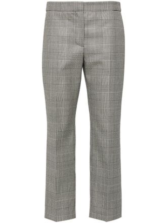Alexander McQueen Pantaloni Price Of Wales - Nero