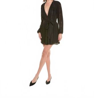 The Kooples Lace Mini Dress In Black