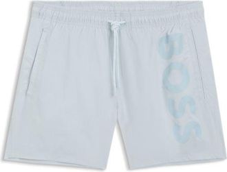 BOSS Quick-drying swim shorts with printed logo