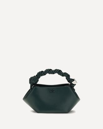 Ganni Borsa a Mano Bou mini in pelle Woman UNI